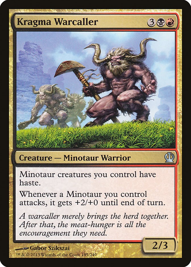 Kragma Warcaller [Theros] - Magic: The Gathering - Card Brawlers | Quebec | Canada |