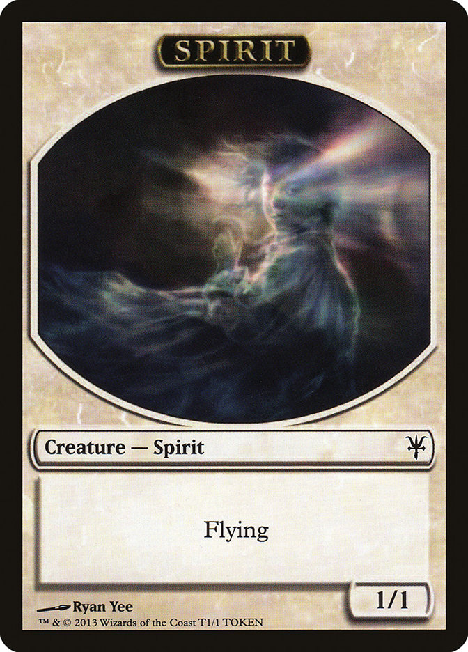 Spirit Token [Duel Decks: Sorin vs. Tibalt Tokens] - Magic: The Gathering - Card Brawlers | Quebec | Canada |