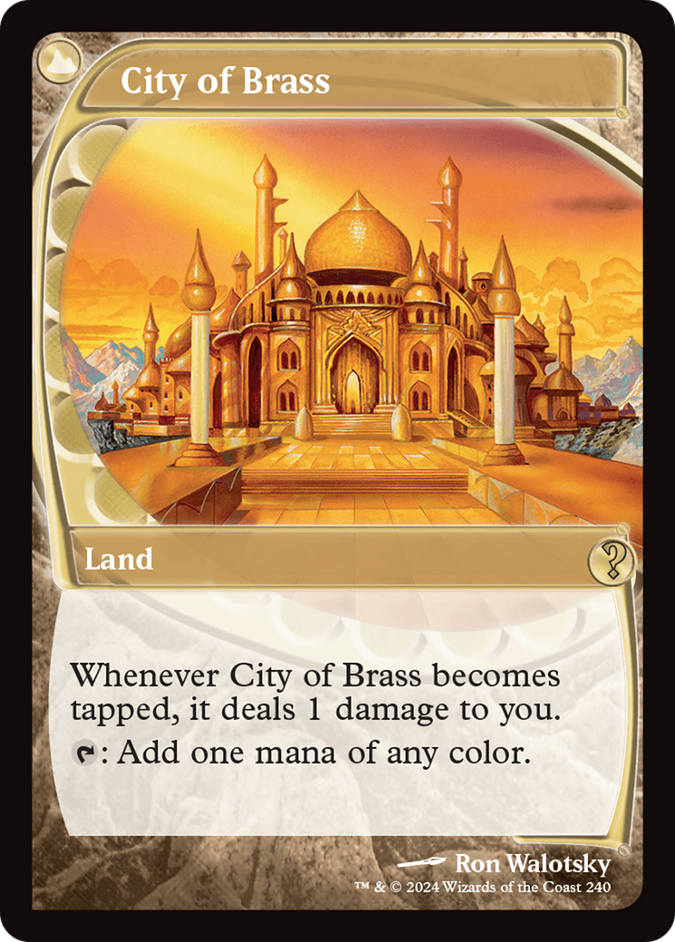 City of Brass (Future Sight) [Mystery Booster 2] - Magic: The Gathering - Card Brawlers | Quebec | Canada |