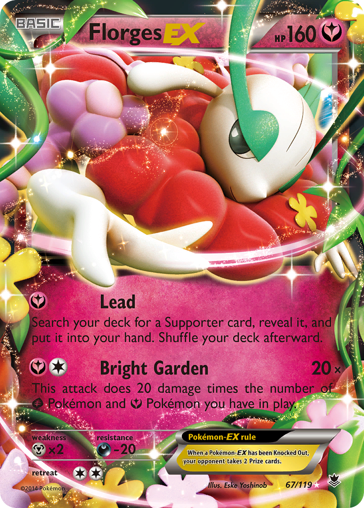 Florges EX (67/119) [XY: Phantom Forces] - Pokémon - Card Brawlers | Quebec | Canada |