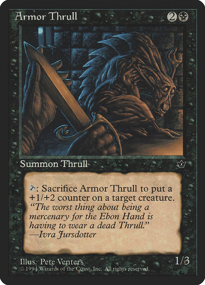 Armor Thrull (Pete Venters) [Fallen Empires] - Magic: The Gathering - Card Brawlers | Quebec | Canada |