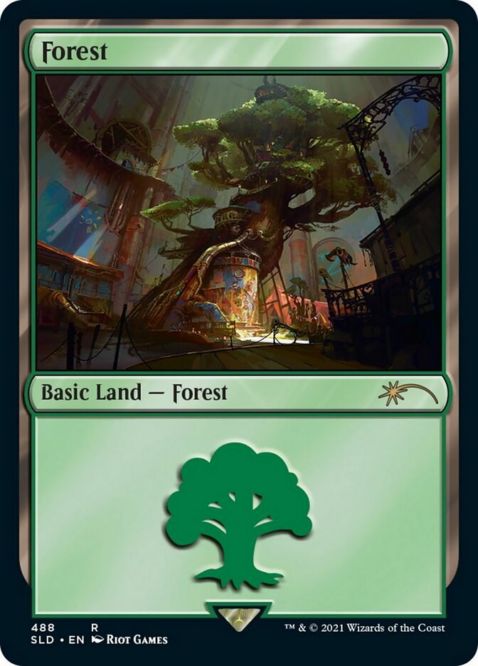 Forest (488) [Secret Lair Drop Series] - Magic: The Gathering - Card Brawlers | Quebec | Canada |
