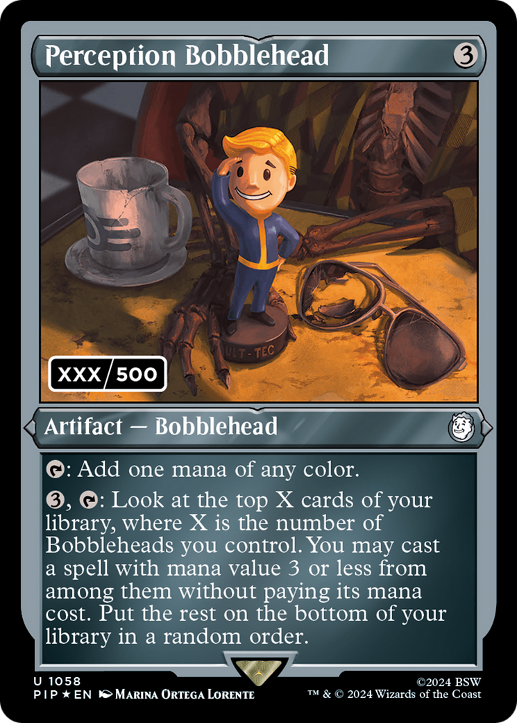 Perception Bobblehead (Serial Numbered) [Fallout] - Magic: The Gathering - Card Brawlers | Quebec | Canada |