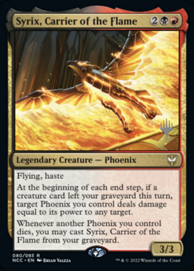 Syrix, Carrier of the Flame (Promo Pack) [Streets of New Capenna Commander Promos] - Magic: The Gathering - Card Brawlers | Quebec | Canada |