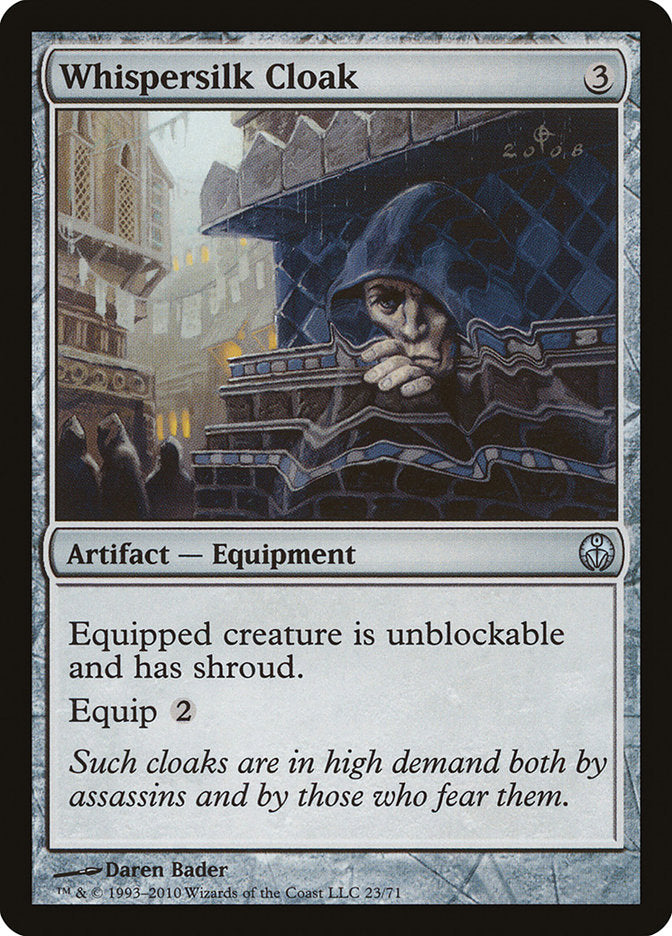Whispersilk Cloak [Duel Decks: Phyrexia vs. the Coalition] - Magic: The Gathering - Card Brawlers | Quebec | Canada |