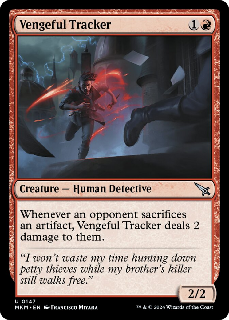 Vengeful Tracker [Murders at Karlov Manor] - Magic: The Gathering - Card Brawlers | Quebec | Canada |