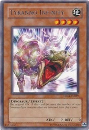 Tyranno Infinity [DR04-EN029] Rare - Yu-Gi-Oh! - Card Brawlers | Quebec | Canada |