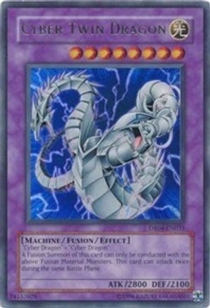 Cyber Twin Dragon [DR04-EN035] Ultra Rare - Yu-Gi-Oh! - Card Brawlers | Quebec | Canada |