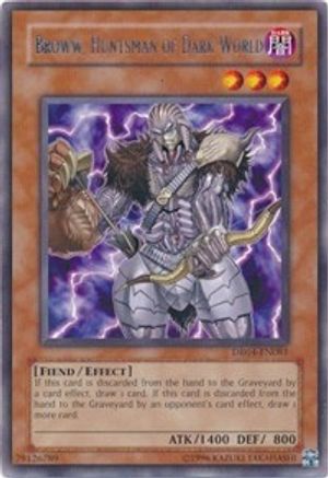 Broww, Huntsman of Dark World [DR04-EN081] Rare - Yu-Gi-Oh! - Card Brawlers | Quebec | Canada |