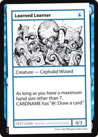 Learned Learner (2021 Edition) [Mystery Booster Playtest Cards] - Magic: The Gathering - Card Brawlers | Quebec | Canada |