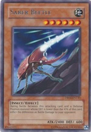 Saber Beetle [DR04-EN143] Rare - Yu-Gi-Oh! - Card Brawlers | Quebec | Canada |