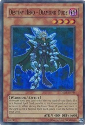 Destiny HERO - Diamond Dude [DR04-EN183] Super Rare - Yu-Gi-Oh! - Card Brawlers | Quebec | Canada |