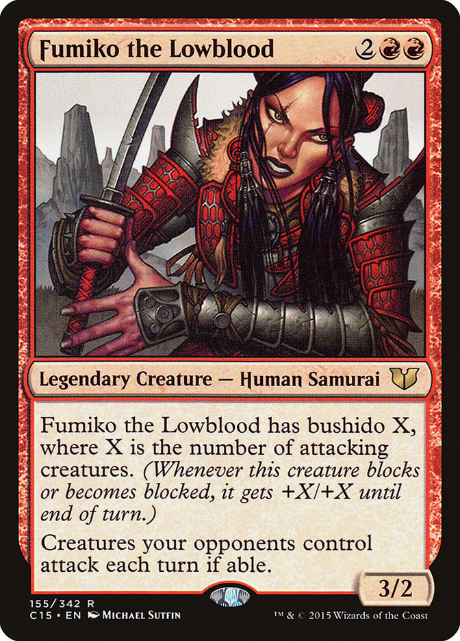 Fumiko the Lowblood [Commander 2015] - Magic: The Gathering - Card Brawlers | Quebec | Canada |