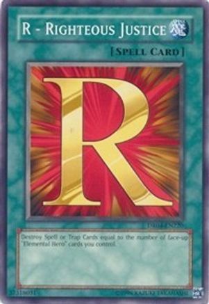 R - Righteous Justice [DR04-EN220] Common - Yu-Gi-Oh! - Card Brawlers | Quebec | Canada |