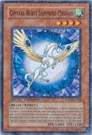 Crystal Beast Sapphire Pegasus [DTP1-EN028] Common - Yu-Gi-Oh! - Card Brawlers | Quebec | Canada |