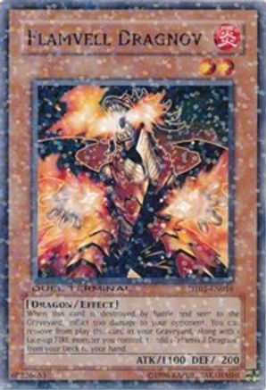 Flamvell Dragnov [DT01-EN016] Super Rare - Yu-Gi-Oh! - Card Brawlers | Quebec | Canada |