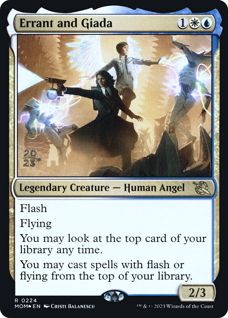 Errant and Giada [March of the Machine Prerelease Promos] - Magic: The Gathering - Card Brawlers | Quebec | Canada |