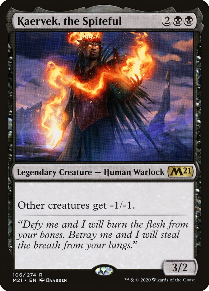 Kaervek, the Spiteful [Core Set 2021] - Magic: The Gathering - Card Brawlers | Quebec | Canada |