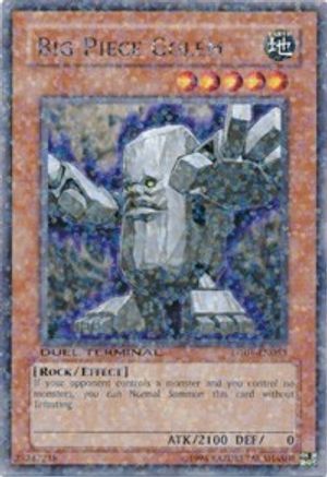 Big Piece Golem [DT01-EN053] Rare - Yu-Gi-Oh! - Card Brawlers | Quebec | Canada |