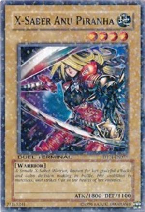X-Saber Anu Piranha [DT01-EN073] Common - Yu-Gi-Oh! - Card Brawlers | Quebec | Canada |