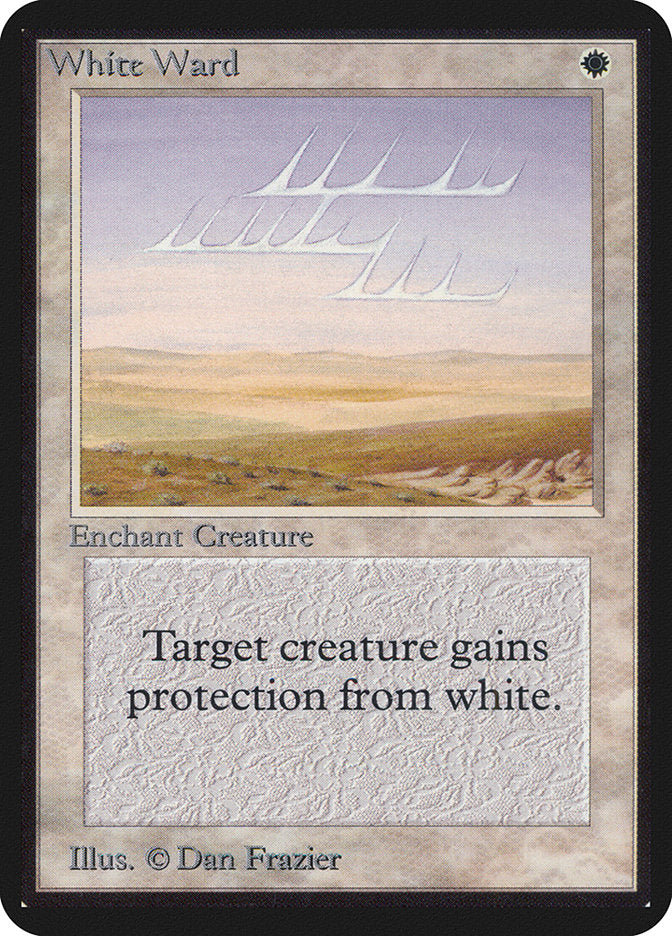 White Ward [Alpha Edition] - Magic: The Gathering - Card Brawlers | Quebec | Canada |