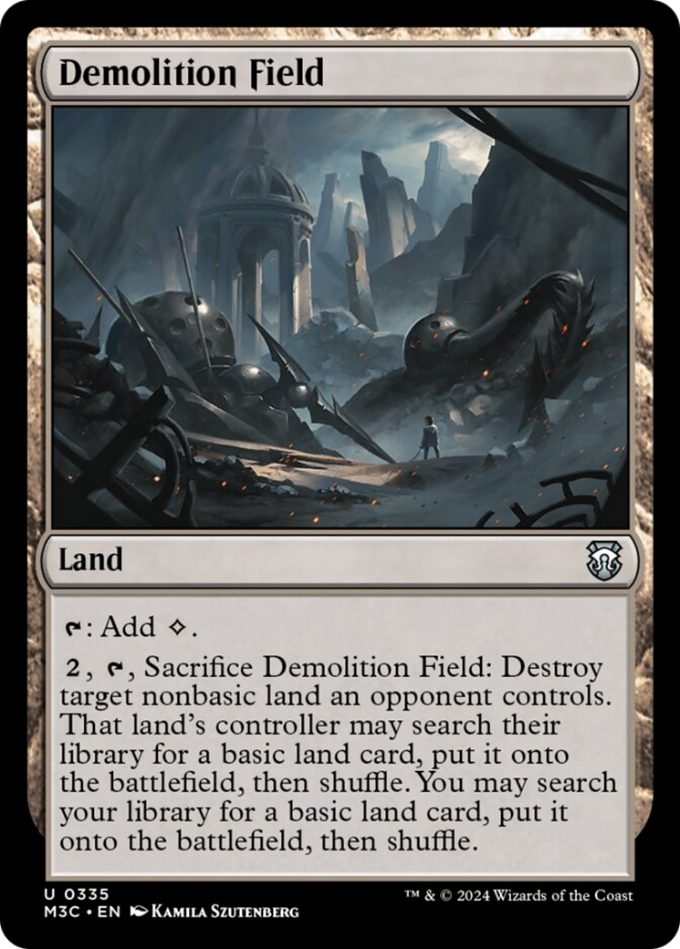 Demolition Field (Ripple Foil) [Modern Horizons 3 Commander] - Magic: The Gathering - Card Brawlers | Quebec | Canada |