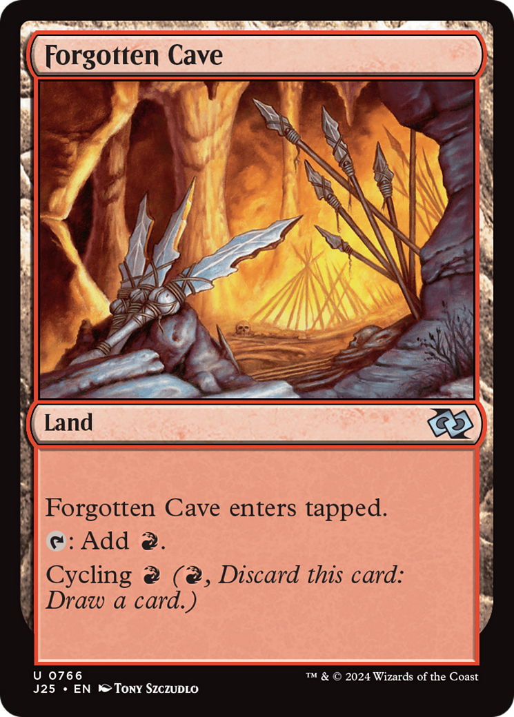 Forgotten Cave [Foundations Jumpstart] - Magic: The Gathering - Card Brawlers | Quebec | Canada |