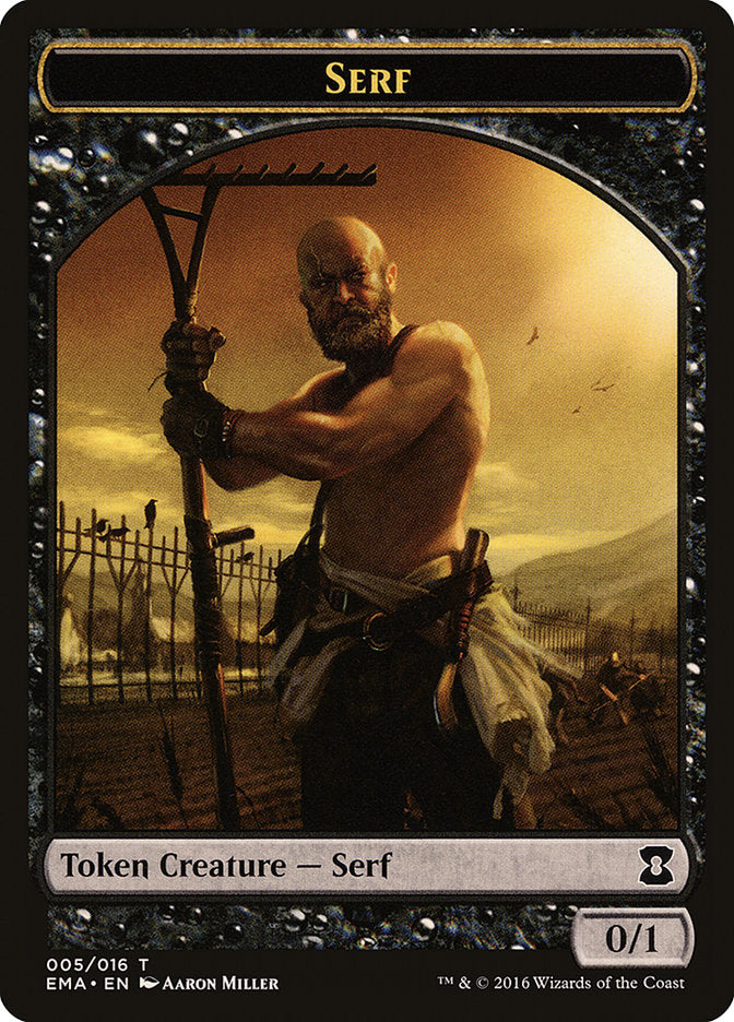 Serf Token [Eternal Masters Tokens] - Magic: The Gathering - Card Brawlers | Quebec | Canada |