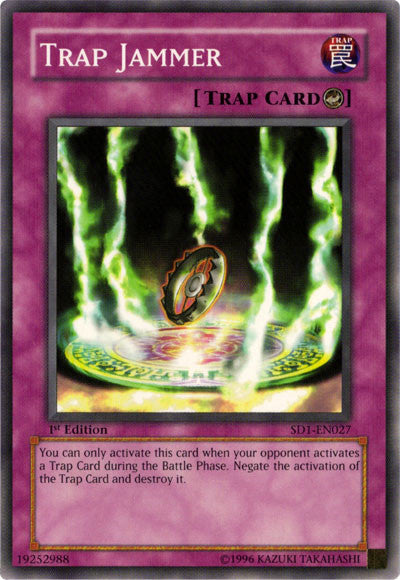 Trap Jammer [SD1-EN027] Common - Yu-Gi-Oh! - Card Brawlers | Quebec | Canada |