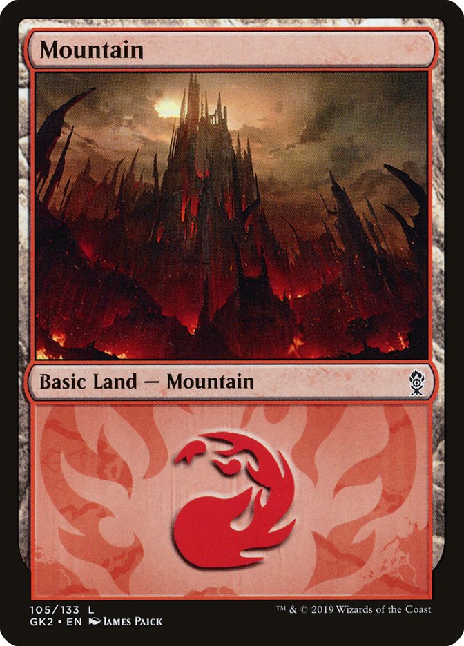 Mountain (105) [Ravnica Allegiance Guild Kit] - Magic: The Gathering - Card Brawlers | Quebec | Canada |