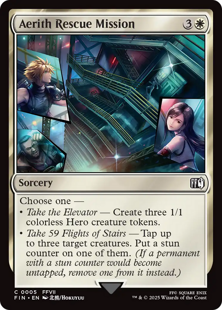 Aerith Rescue Mission [FINAL FANTASY] - Magic: The Gathering - Card Brawlers | Quebec | Canada |