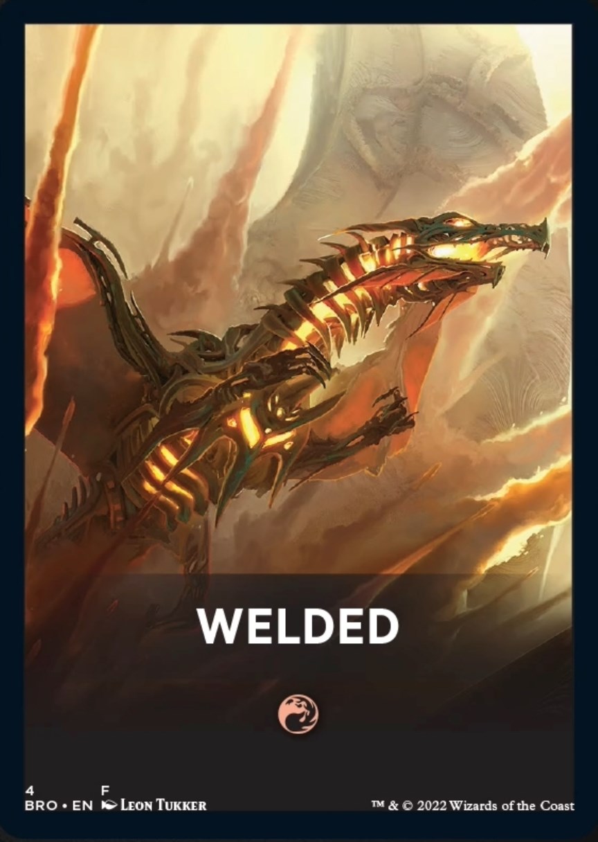 Welded Theme Card [The Brothers' War Tokens] - Magic: The Gathering - Card Brawlers | Quebec | Canada |