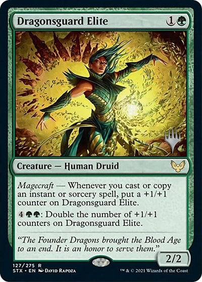 Dragonsguard Elite (Promo Pack) [Strixhaven: School of Mages Promos] - Magic: The Gathering - Card Brawlers | Quebec | Canada |