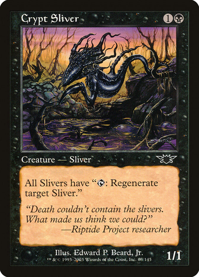 Crypt Sliver [Legions] - Magic: The Gathering - Card Brawlers | Quebec | Canada |
