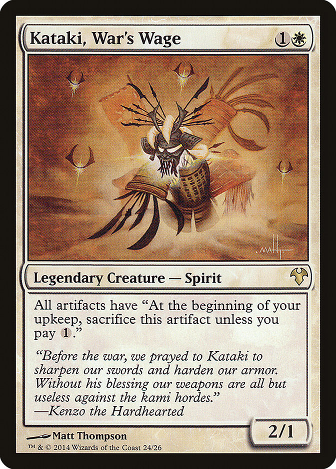 Kataki, War's Wage [Modern Event Deck 2014] - Magic: The Gathering - Card Brawlers | Quebec | Canada |