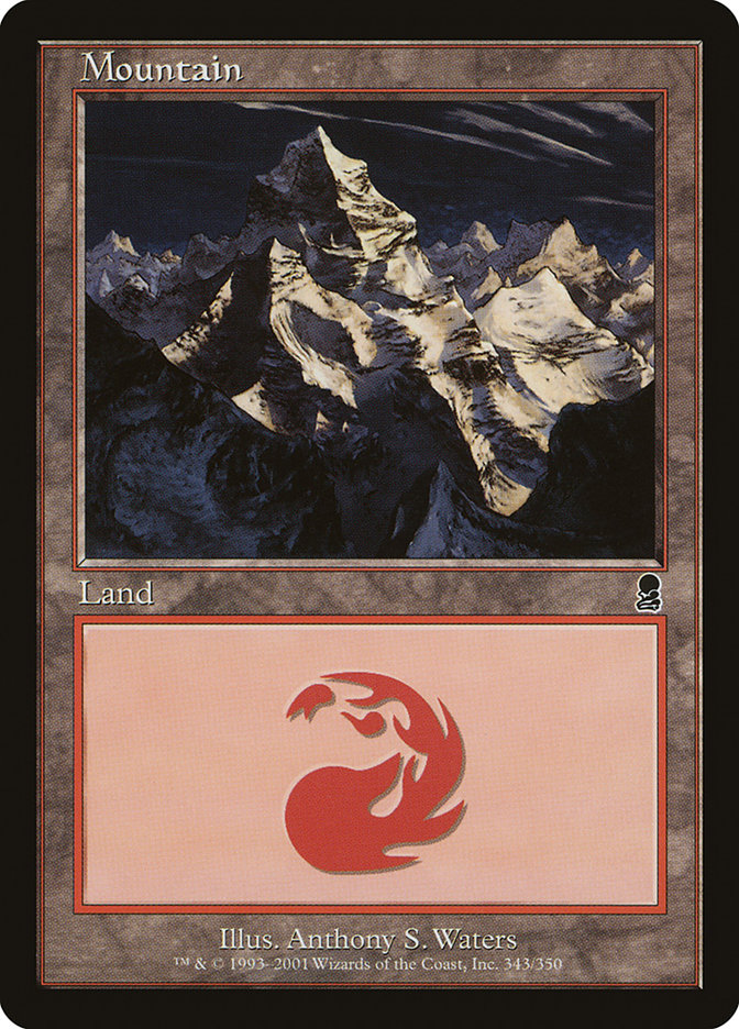 Mountain (343) [Odyssey] - Magic: The Gathering - Card Brawlers | Quebec | Canada |