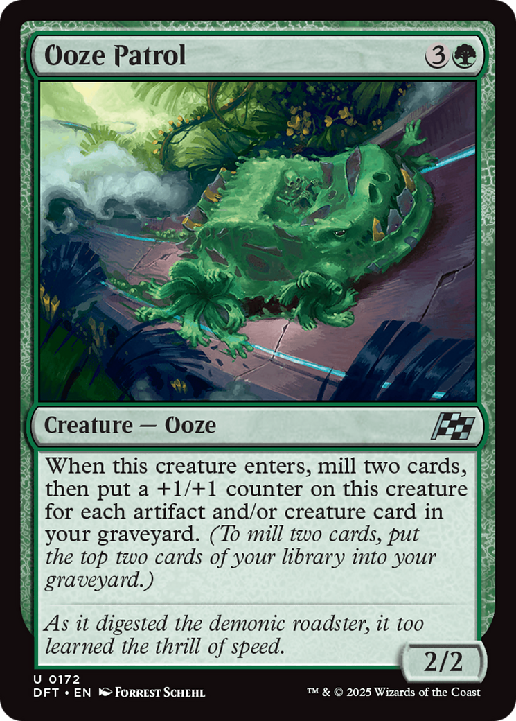 Ooze Patrol [Aetherdrift] - Magic: The Gathering - Card Brawlers | Quebec | Canada |
