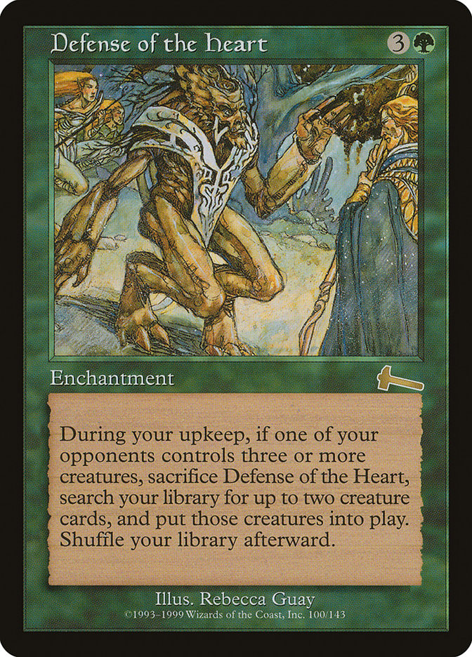 Defense of the Heart [Urza's Legacy] - Magic: The Gathering - Card Brawlers | Quebec | Canada |