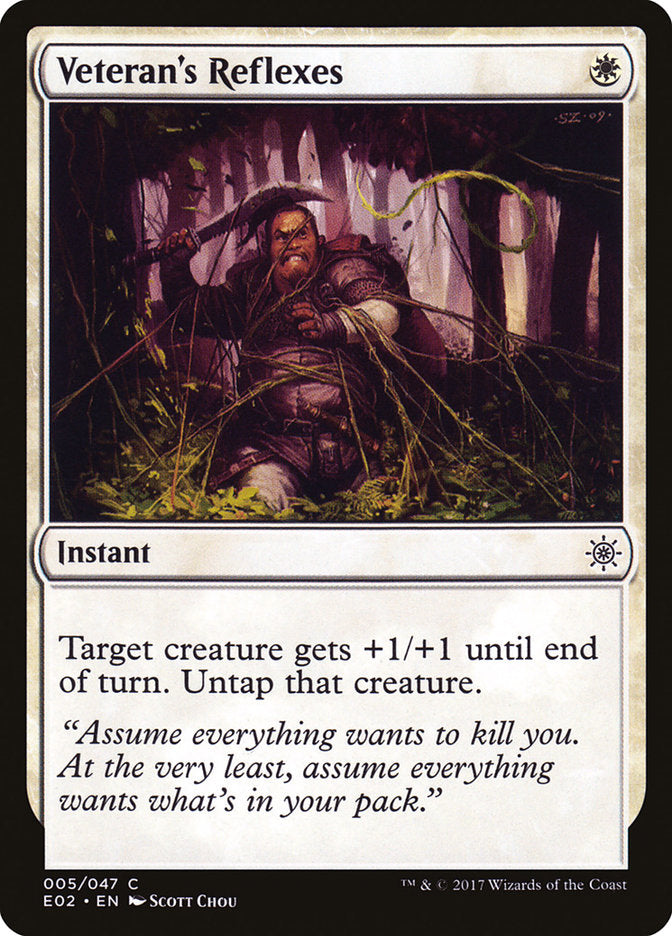 Veteran's Reflexes [Explorers of Ixalan] - Magic: The Gathering - Card Brawlers | Quebec | Canada |