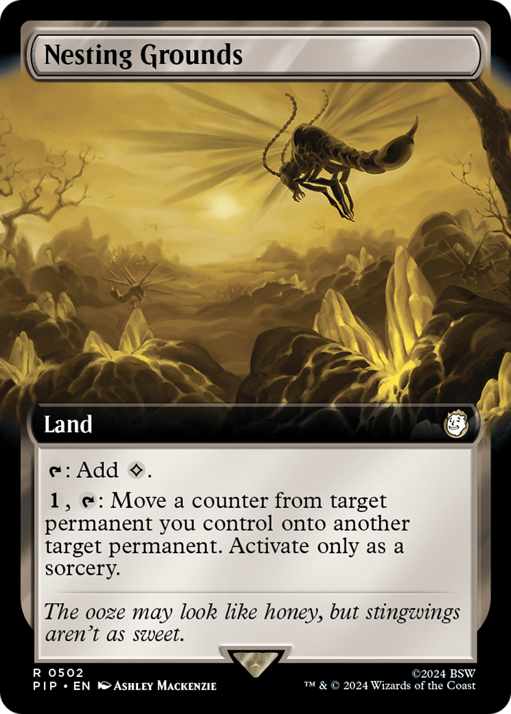 Nesting Grounds (Extended Art) [Fallout] - Magic: The Gathering - Card Brawlers | Quebec | Canada |