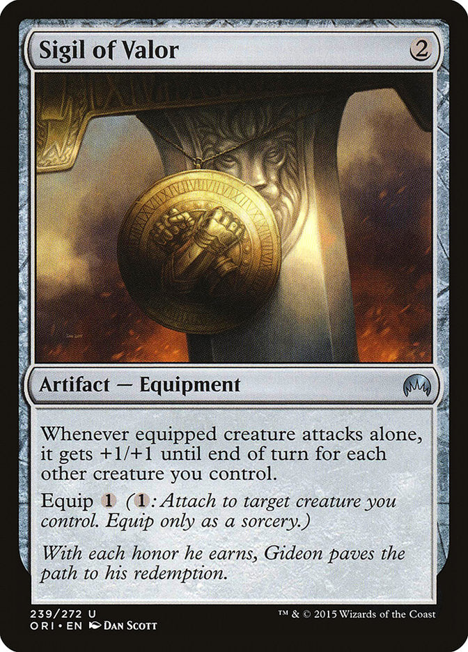 Sigil of Valor [Magic Origins] - Magic: The Gathering - Card Brawlers | Quebec | Canada |
