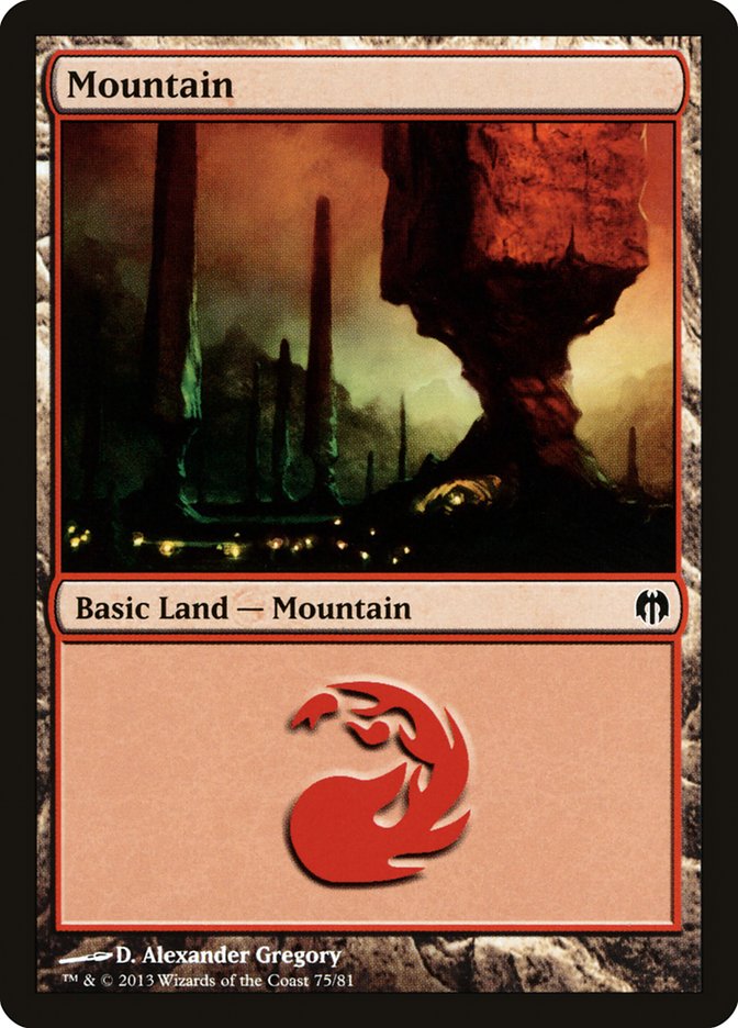 Mountain (75) [Duel Decks: Heroes vs. Monsters] - Magic: The Gathering - Card Brawlers | Quebec | Canada |