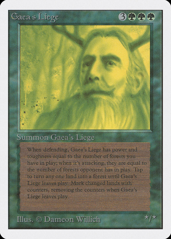 Gaea's Liege [Unlimited Edition] - Magic: The Gathering - Card Brawlers | Quebec | Canada |