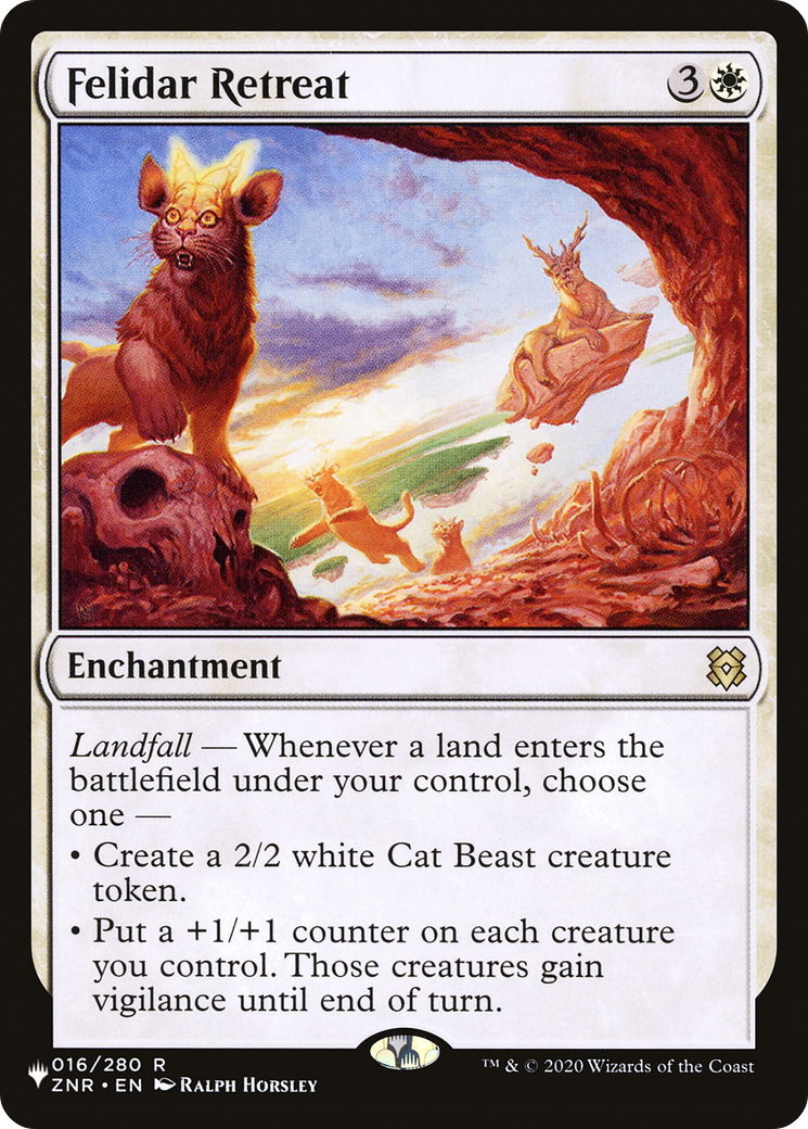 Felidar Retreat [The List] - Magic: The Gathering - Card Brawlers | Quebec | Canada |