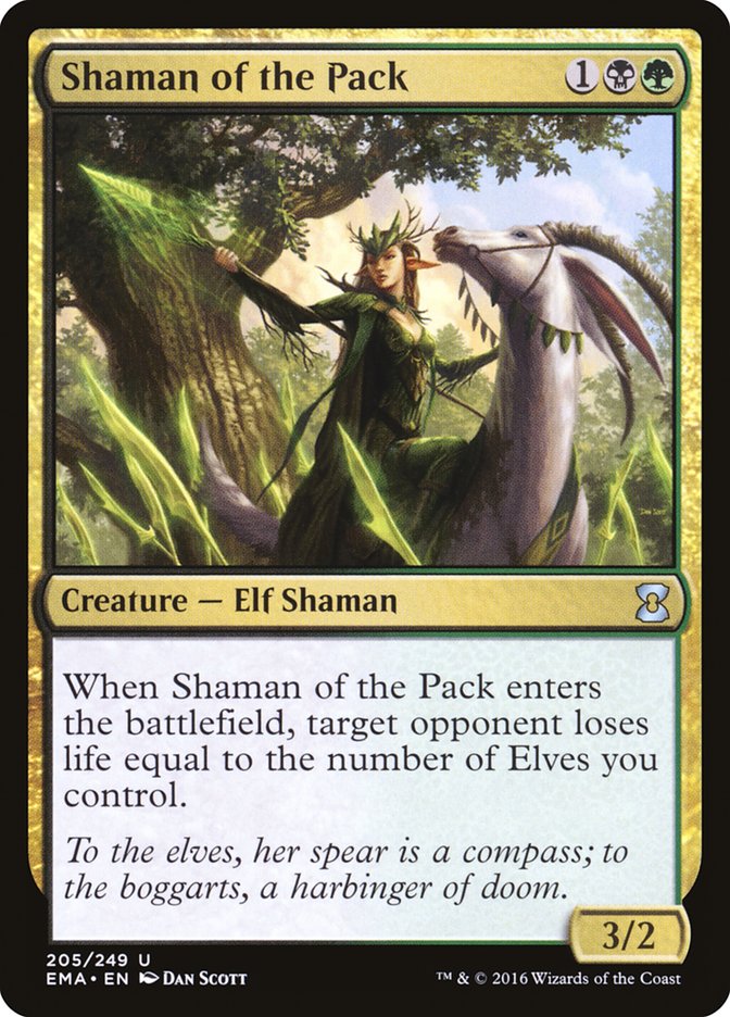 Shaman of the Pack [Eternal Masters] - Magic: The Gathering - Card Brawlers | Quebec | Canada |