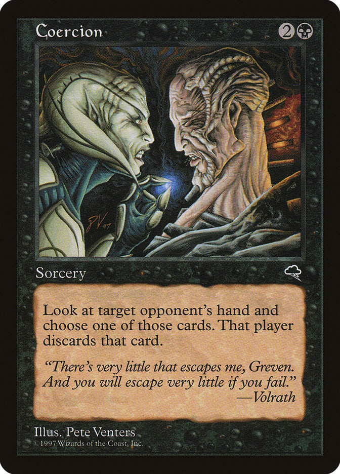 Coercion [Tempest] - Magic: The Gathering - Card Brawlers | Quebec | Canada |