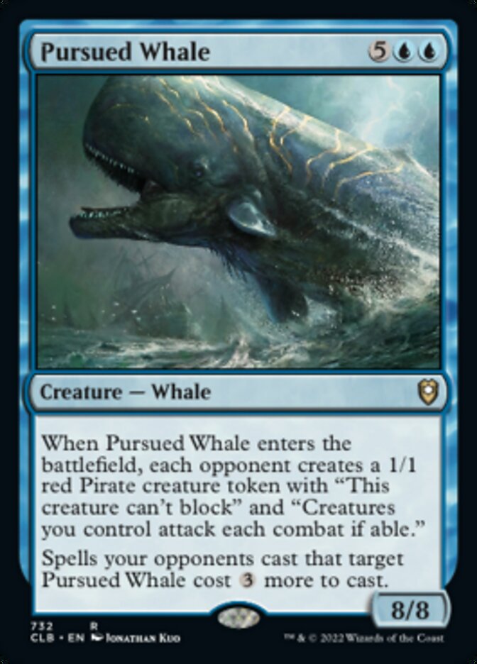 Pursued Whale [Commander Legends: Battle for Baldur's Gate] - Magic: The Gathering - Card Brawlers | Quebec | Canada |