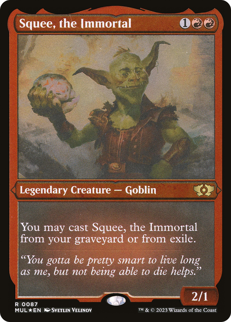 Squee, the Immortal (Foil Etched) [Multiverse Legends] - Magic: The Gathering - Card Brawlers | Quebec | Canada |