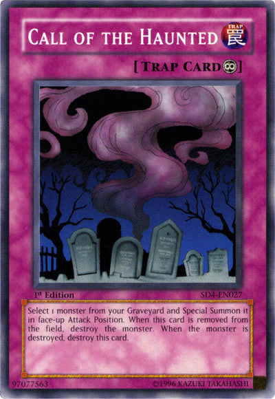 Call of the Haunted [SD4-EN027] Common - Yu-Gi-Oh! - Card Brawlers | Quebec | Canada |