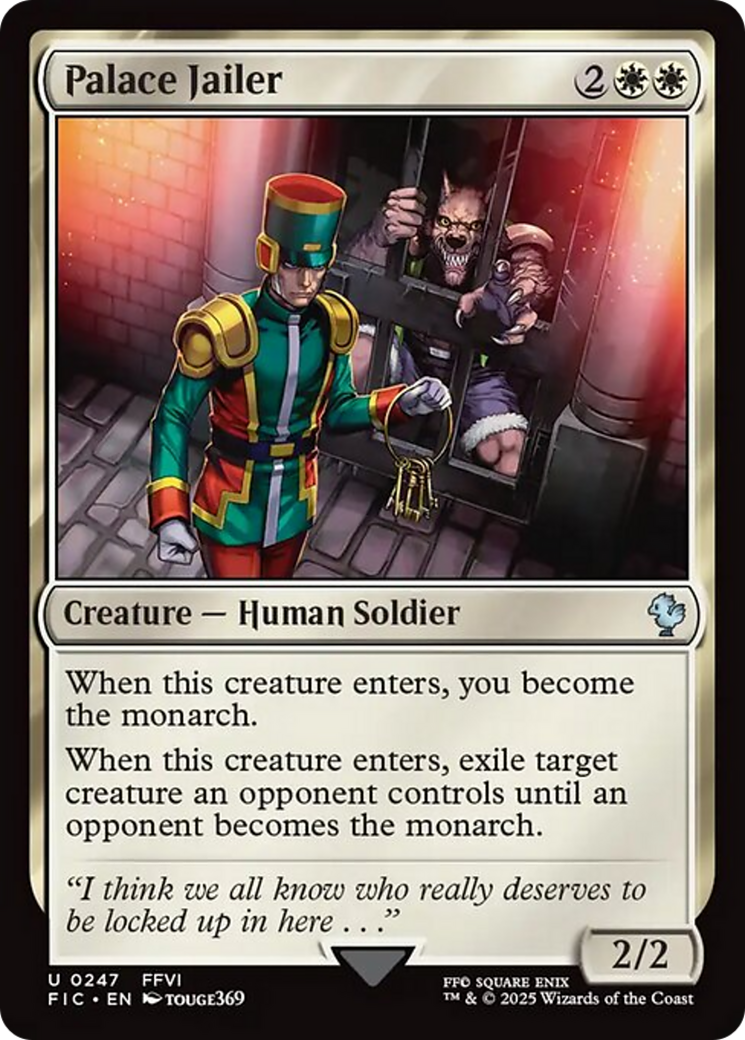 Palace Jailer [FINAL FANTASY Commander] - Magic: The Gathering - Card Brawlers | Quebec | Canada |